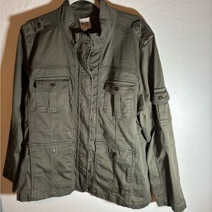 Kensie Olive Green Utility Jacket